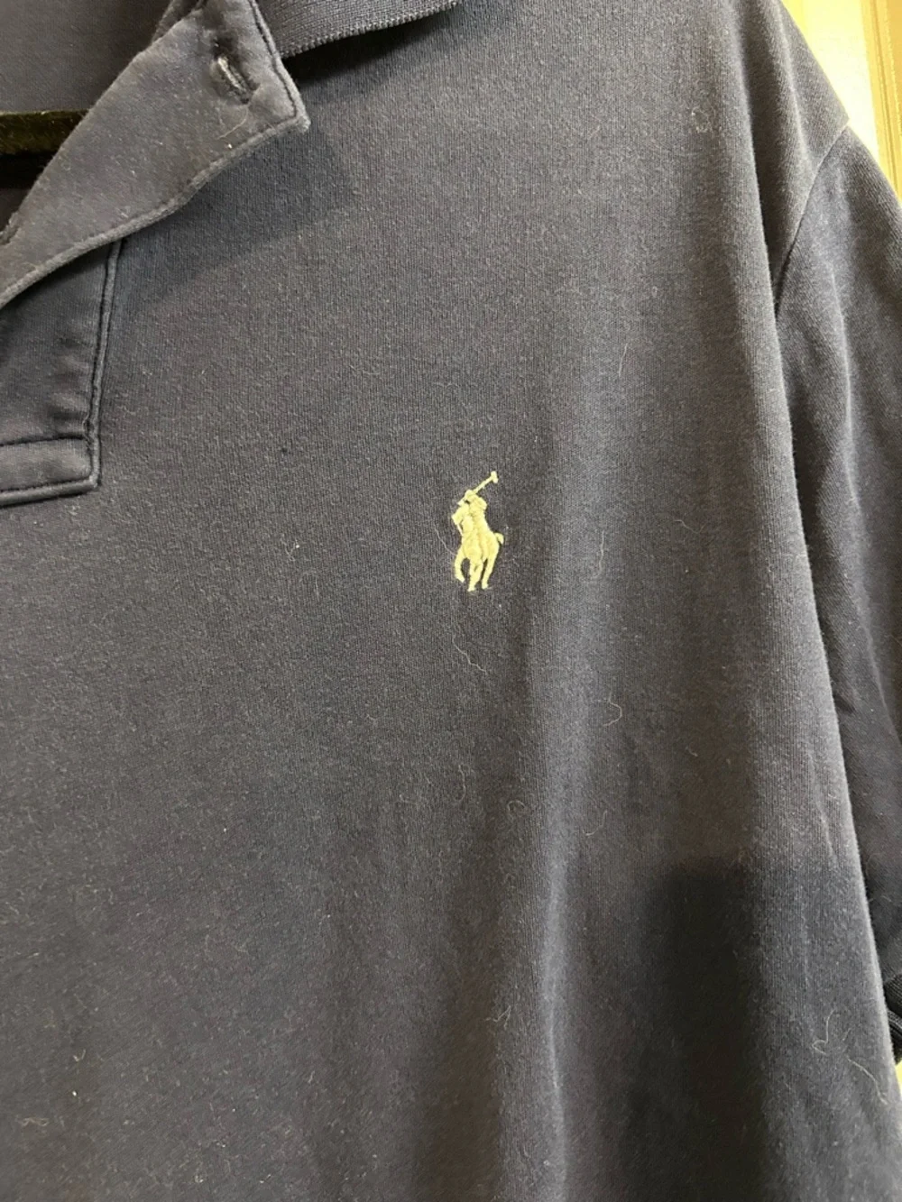 Polo by Ralph Lauren Men’s Navy Soft Touch Classic Polo Shirt